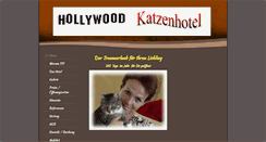 Desktop Screenshot of hollywood-katzenhotel.de